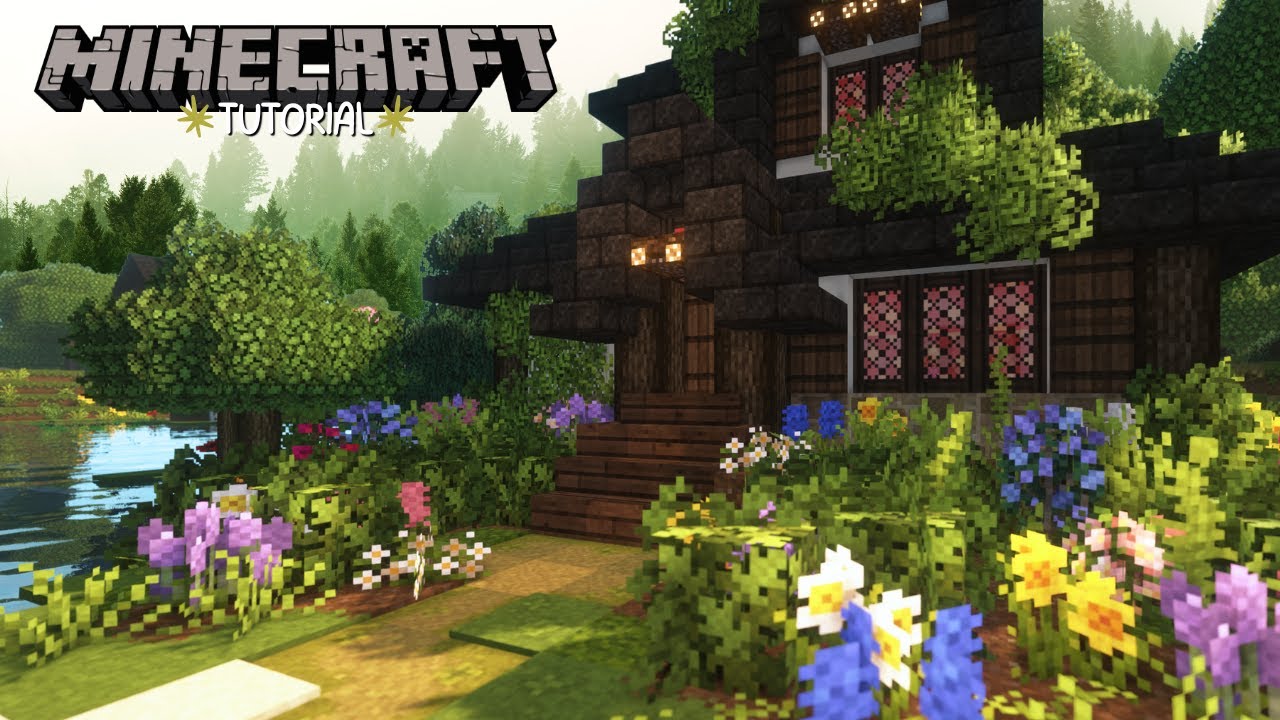 How to build a Fairy Cottage 🦋 | Minecraft Tutorial | NO Mods or CITs ...