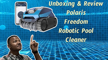 Unboxing and Testing! Polaris Freedom Robot Pool Cleaner