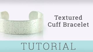 ImpressArt Textured Cuff Bracelet Tutorial