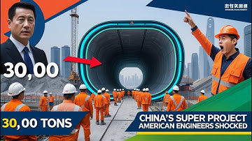 China rotated a 30,000 ton large building 90 degrees, and American engineers were shocked!