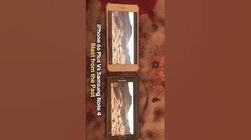iPhone 6s Plus Vs Samsung Note 4 in 2025😍 | Pure Nostalgia #shorts