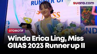 Winda Erica Ling, Miss Auto Show Giias 2023 Runner Up Ii