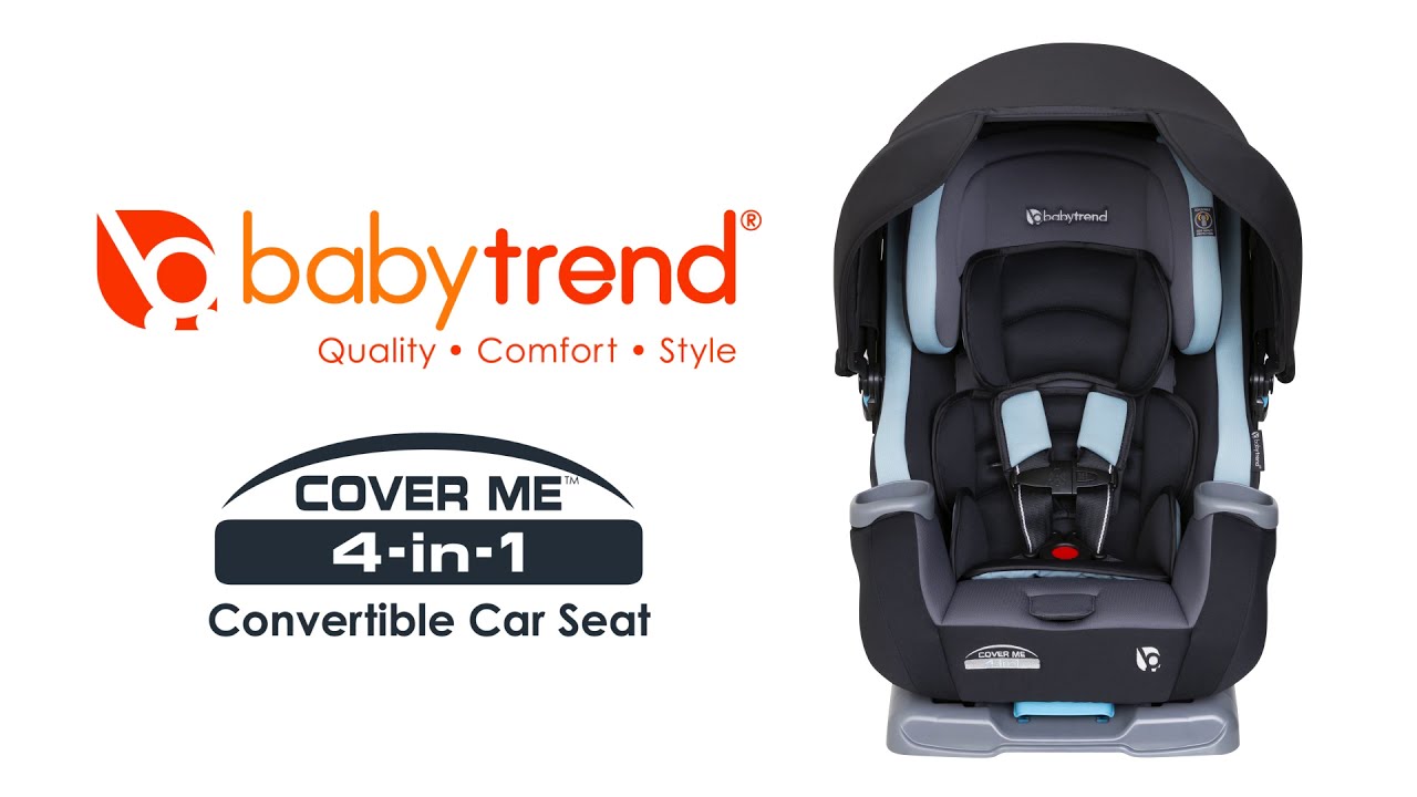 Baby Trend Cover Me 4-in-1 Infant Toddler Convertible Car Seat