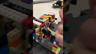 Lego Hit and Miss Engine #legoengine #legoengineering