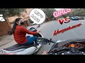 Girl Want To Race With Superbike | Activa VS Z800 | Scooty Vs Superbike | Public Reaction