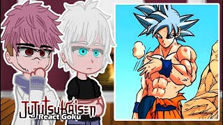 Jujutsu Kaisen Characters React to Goku | Gacha React | Dragon Ball | Tiktok