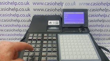How To Turn Off The Advanced Cashier Assignment & Cashier Interrupt On The Casio SR-C550