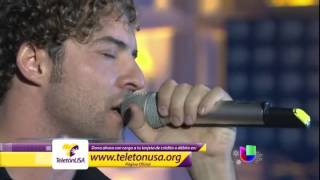 David Bisbal - Para Enamorarte De Mí. Teleton USA 2013.