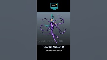 Floating Animation | Essential Tips for Animators! | Chiara Porri #shorts #youtubeshorts