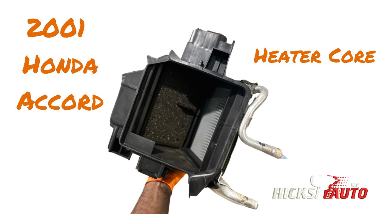 Honda Accord HEATER CORE Removal.