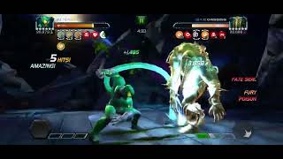 Scorpion’s Heal Showcase vs Man-Thing on Node 20