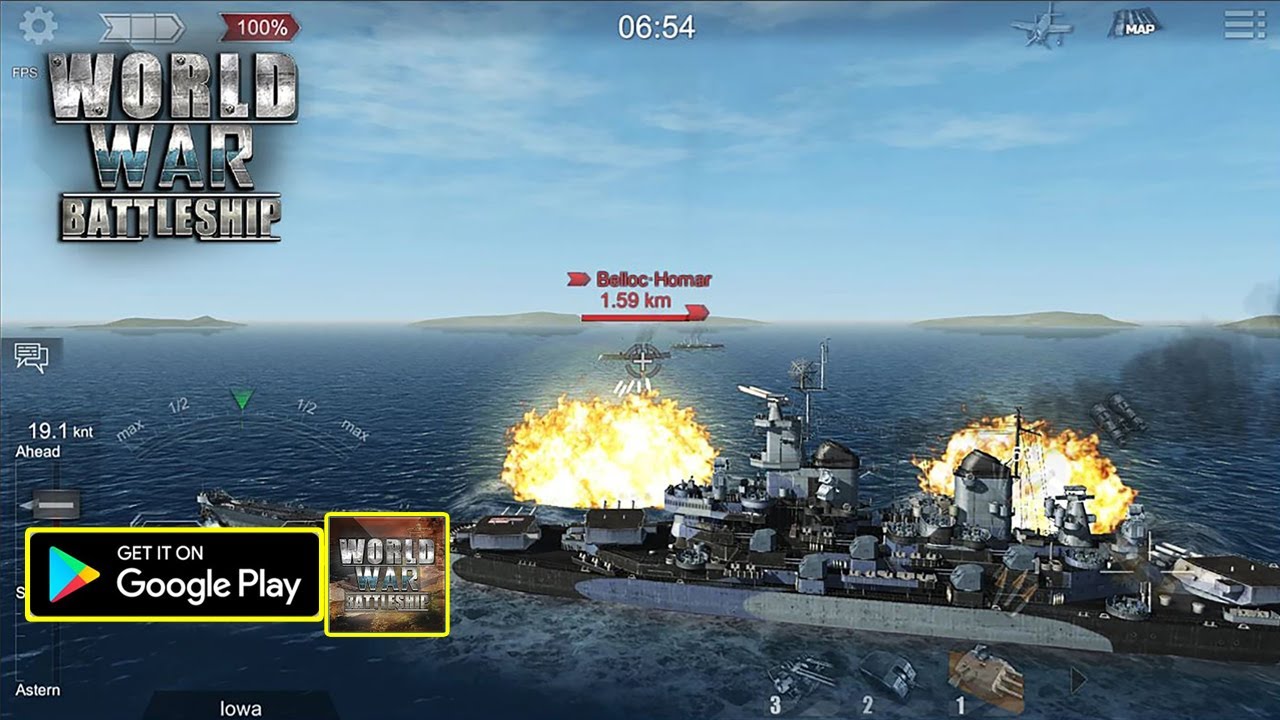 World War Battleship Gameplay/APK/First Look/New Mobile Game YouTube