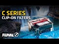 Fluval c series clipon power filters