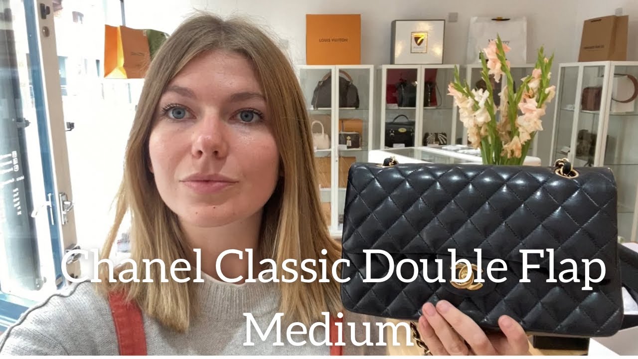 Unboxing my new Chanel Double Flap Bag ✨ Vintage Chanel Classic Double Flap  Small (try on) 