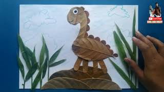 cara membuat kolase dinasaurus dari daun nangka kering cara membuat kolase dinasaurus dari daun nangka kering