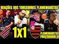 REAÇÕES OS FLAMENGUISTAS ao EMPATE COM O ATHLETICO ATHLETICO PR 1X1 FLAMENGO