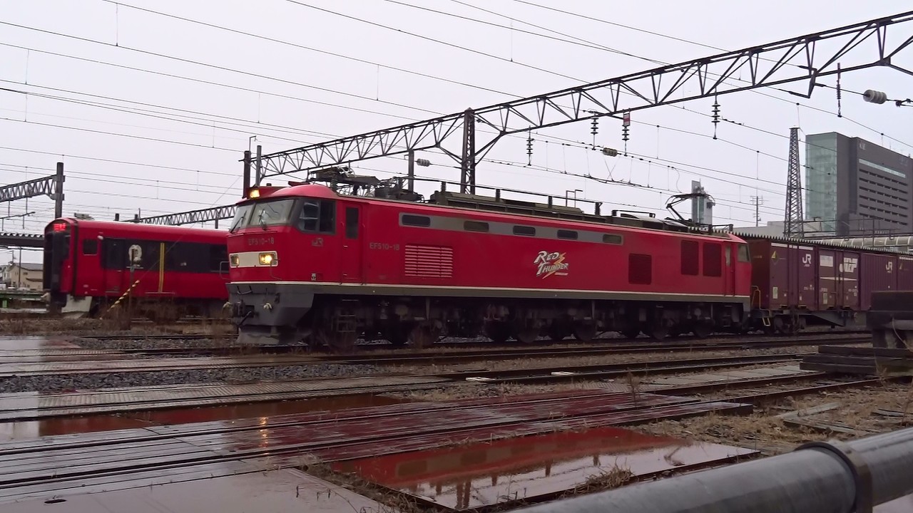 2026.03.04 貨物列車（3099列車）秋田駅発車