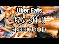 UBER EATS PROMO CODES | $20 off !! Run!🏃🏻‍♀️💨💨 | FREE FOOD | October 2020