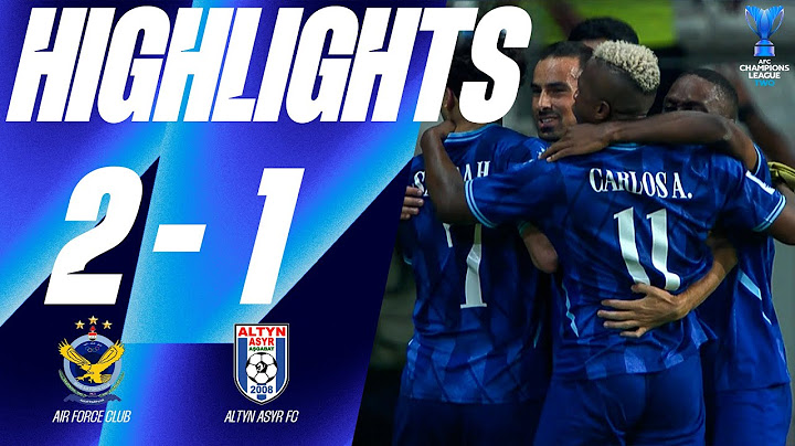 HIGHLIGHTS : Air Force SC (IRQ) 2-1 Altyn ASYR (TKM) | AFC Champions League TWO | 19.09.24