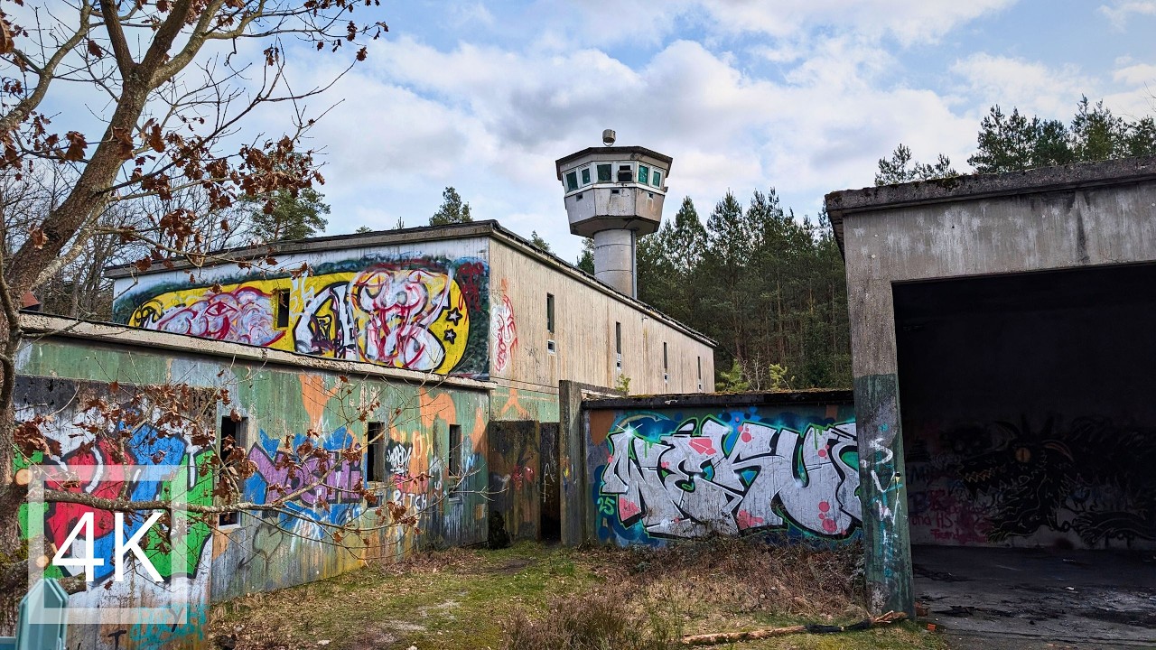 Area 1 Germany – Abandoned NATO Nuclear Weapons Storage | Walking Cold War Bunker 4K