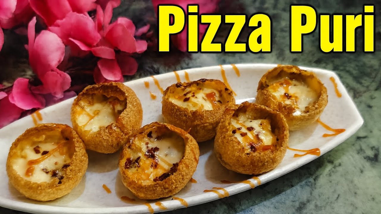 Pizza Puri, Quick and Tasty Recipe 