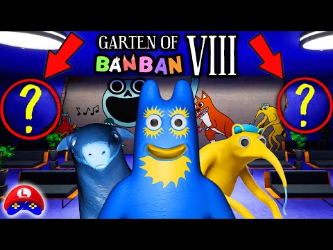 Garten of Banban 8 -  NEW HIDDEN CHARACTERS in the MUTANT FAMILY 💉