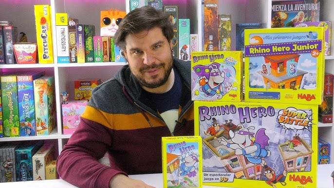 Mis Primeros Juegos - Rhino Hero Junior - Los Moscas