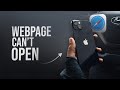 Why Does iPhone Keep Saying Webpage Can't Open? (explained)