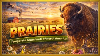 Prairies Explained | Temperate Grasslands of North America | Geography Lesson