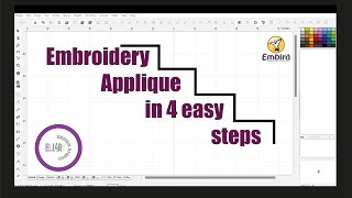HOW TO DIGITISE EMBROIDERY APPLIQUE | EMBIRD
