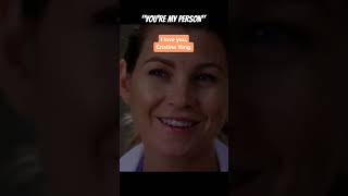 YOU'RE MY PERSON #tvshow #greysanatomy #movie #clips #recommended #foryou #sia