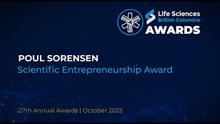 27th Annual LSBC Award - Awards Video - Dr. Poul Sorensen