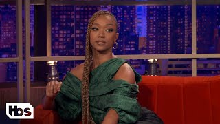 Friday Night Vibes: Tiffany Haddish Talks With Sonequa Martin-Green (Clip) | TBS Friday Night Vibes: Tiffany Haddish Talks With Sonequa Martin-Green (Clip) | TBS