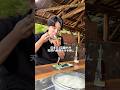 日本に1店舗のみ天然の炭酸水そうめん