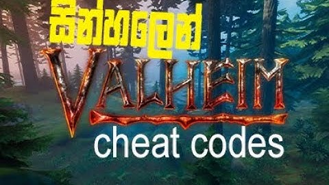 valheim cheat codes