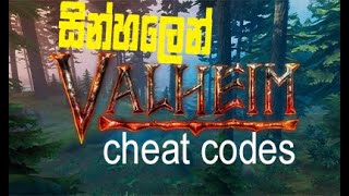 valheim cheat codes