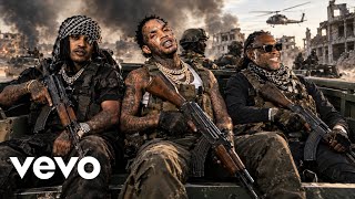Vybz Kartel x Tommy Lee Sparta ft. Skeng - War Zone (Official AI Music Video)