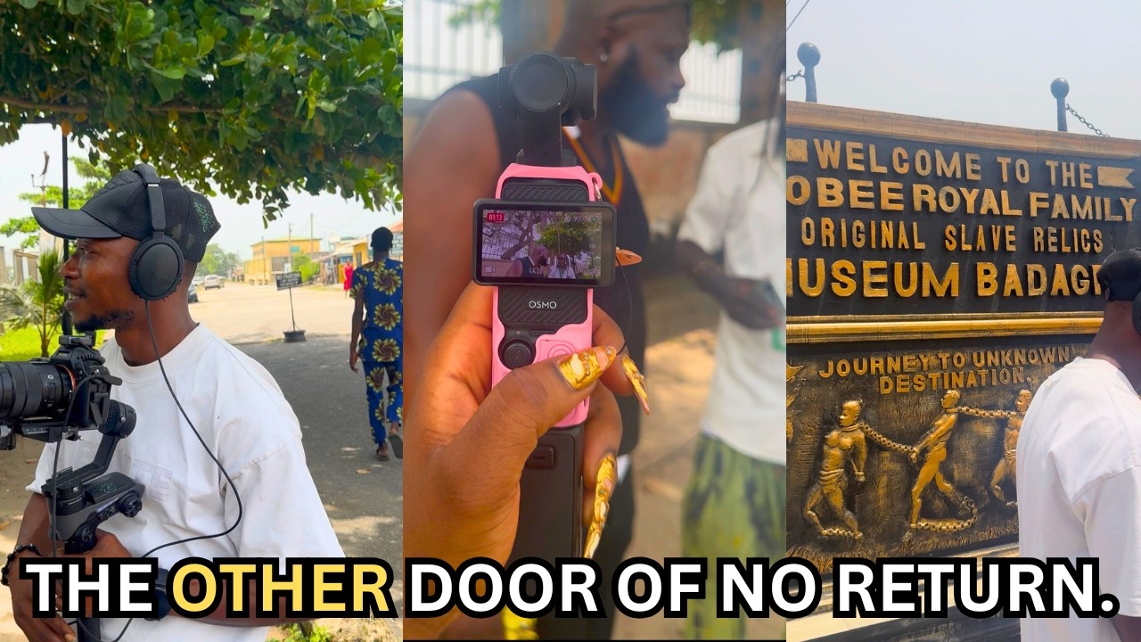 Filming a Reality Show at Badagry Slave Museum in Nigeria!
