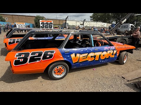 326 Jayden Carter In-Car Camera | Onboard Banger Racing Action | Mildenhall 23.8.25