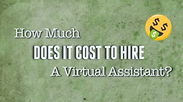 How Much Does A Virtual Assistant Cost? (IS $2 PER HOUR REAL!?)