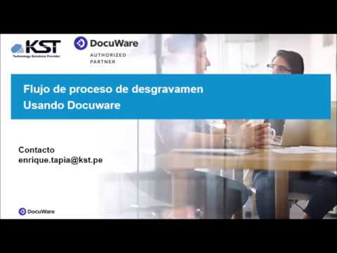 Docuware workflow insurance company example - YouTube