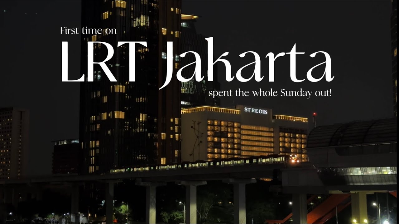 LRT Jabodebek | First time ride - spent the whole Sunday out!