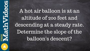 Finding the rate of change from a graph of a word problem