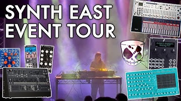 Synth East 2025 //  a walking talking tour of a UK synthesizer event