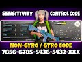 BGMI 4 0 UPDATE SENSITIVITY CODE  BGMI BEST SENSITIVITY SETTINGS  BGMI ZERO RECOIL SENSITIVITY