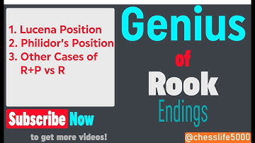 Rook Endgames Beginner to Master | Part 02 | Chesslife5000