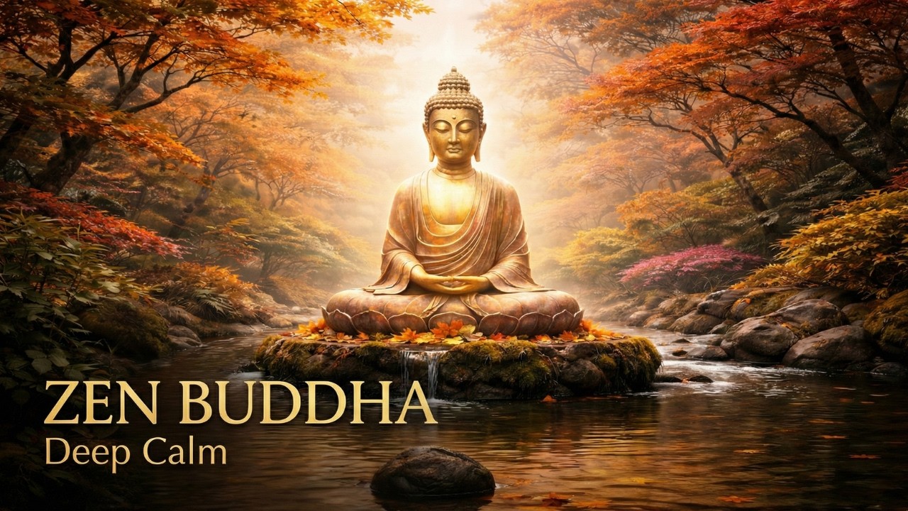 Zen Buddha Meditation Music for Deep Sleep, Calm & Healing - YouTube