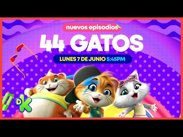 44 Gatos” é a nova atração do Discovery Kids