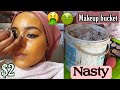 I WENT TO THE CHEAPEST WORST REVIEWED MAKEUP ARTIST IN MY CITY| Yuck so disturbed| #saifabeauty