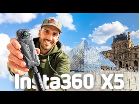 INSTA360 X5 è qui! NUOVO 8K di NOTTE e 3h di batteria | Test reale a Parigi